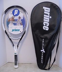 NEW Prince Triple Threat Air Rip OS 118 Tennis Racquet 4 3/8 - 1400 Power Level