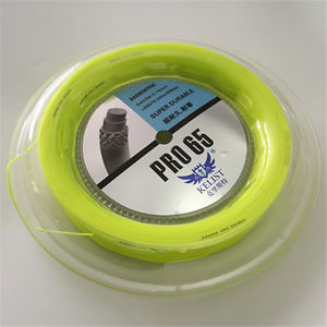 KELIST Badminton String for Badminton Racket Pro65 0.7mm 200m Fluorescent yellow