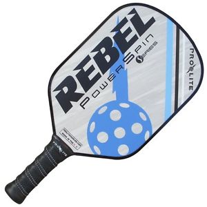 Pro-Lite Sports Rebel Powerspin Pickleball Paddle Ali Gray----Brand New----