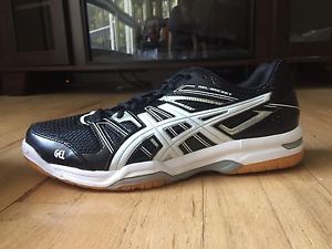 Men's Gel-Rocket 7 Squash Shoes Size 11.5 Black/White/Silver