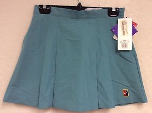 Nike Women's Tennis Court Skirt Pleated Size 12 VINTAGE 90's NWT Blue