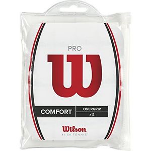 Wilson Pro Overgrip - Overgrips raqueta , color blanco,