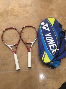 Brand New 2 Yonex Vcore Xi 100 Rackets And Yonex Bag