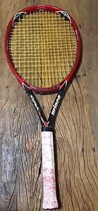 Prince Shark DB Midplus Tennis Racket 4 ⅜ Hybrid Poly Syn Gut 55#