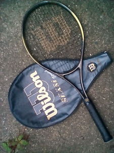 WILSON Court Slam Stretch TENNIS RACQUET 4 1/4 Grip SPS Racket Mens TENNIS