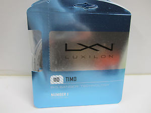 **NEW**  LOT OF 2 SETS LUXILON TIMO 110 (1.10) CO-POLYESTER TENNIS STRING