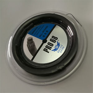 KELIST Badminton String for Badminton Racket Pro68 0.68mm Black