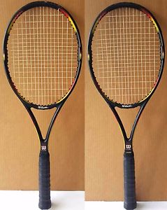 Wilson Pro staff 6.1 Si Classic Tennis Racquet US grip 4 1/2 Euro L4 restrung