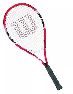 Wilson Adult Tennis Racket Red/Black/White Pro