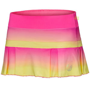 Bidi Badu Mujer Falda de tennis con Pantalón interior Falda LIZA fucsia amarillo