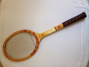 Wilson JACK KRAMER AUTOGRAPH Speed Flex Fiber Face WOOD TENNIS RACQUET