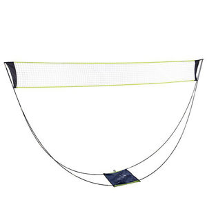 Portable Removable Badminton Net Set With Stand Carrying Bag Indoor Outdoor Game