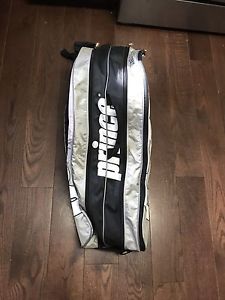 PRINCE Pink/Grey Multi TENNIS Racket Bag with [removable] Reg. & Backpack Straps