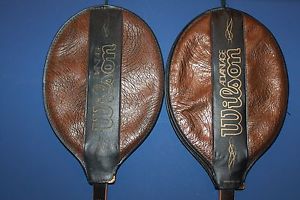 Wilson Advantage vintage tennis racquet w/ cover (2)