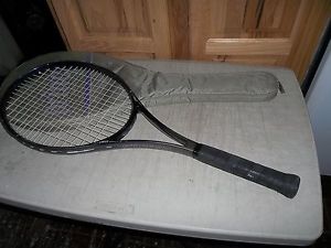 PRINCE GRAPHITE COMP XB MID PLUS  TENNIS RACQUET  4 1/4 GRIP  W/ COVER