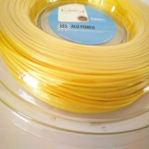 new luxilon tennis alu power  string 1.25mm 200m/660' gauge gold,no printing image 1