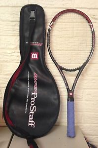 Wilson Pro Staff Stretch Hyper Carbon 5.0 95 Midplus 4 5/8