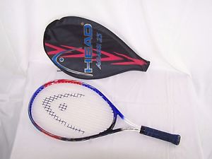 HEAD AGASSI 23 YOUTH Junior Tennis Racket with zipper case 3 5/8 Grip