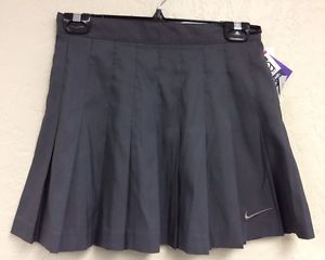 Nike Women's Tennis Court Skirt Pleated Size 10 Vintage 90's NWT Grey