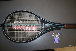 Wilson EXACTA With Original Cover | L4 4 1/2 | Tennis | USED | FREE USA SHIP