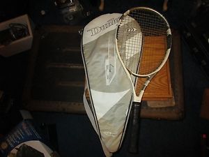 DUNLOP Racket 7 Hundred Tennis Racquet  M-Fil 700 - 4 1/8" Grip with Cover