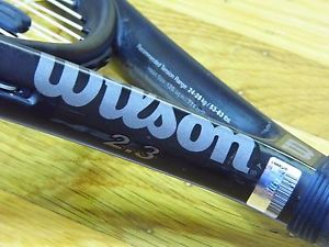 EXCELLENT Wilson Hyper Hammer 2.3 Super Oversize Racquet NEW STRINGS Racket