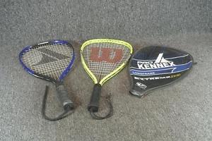Pro Kennex Extreme IB & Xpress Titanium Crushing Power Racquets W Case
