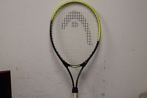 HEAD TOUR PRO TENNIS RAQUET 4 3/8"  ALUMINUM NANO TITANIUM YELLOW BLACK