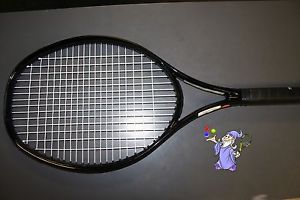 Snauwaert Black Tennis Racquet | NEW STRING | Used | 4 1/4 | Free USA Shipping