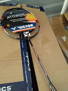 New Victor HYPERNANO X 900 with Free String + Grip + Cover , High End Badminton