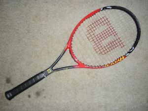 WILSON HYPER PRO STAFF 6.1 MIDPLUS 95 TENNIS RACQUET  GRIP-4 3/8