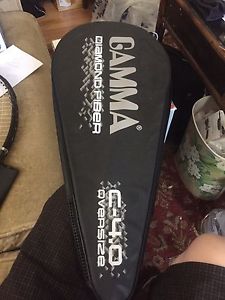 Gamma C-40 Diamond Fiber Black Oversize Tennis Racquet Grip 4.5"