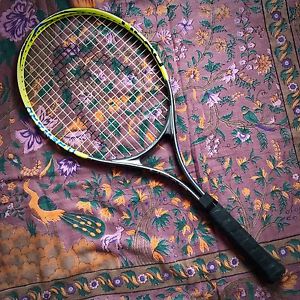 GOOD Head Titanium Ti-Reward Light Tennis Racquet 4 3/8" Grip Black/Neon Yellow