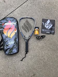Ektelon Play With Fire  Revenge Racquetball Racquet (F3) 1000PL & Carrying Case