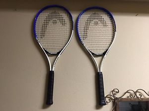 Head Ti S2 Tennis Racquet - Blue  White and Black