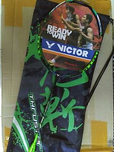 New Victor THRUSTER K Onigiri Free String + Grip + Cover , High End Badminton