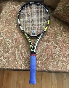 Babolat racquet size 4 1/2; aero pro drive good/excellent condition Nadal Rafa