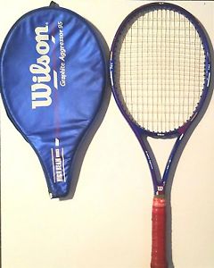 Wilson Graphite Aggressor 95, High Beam Series, 4 3.8" Tennis Racquet VINTAGE