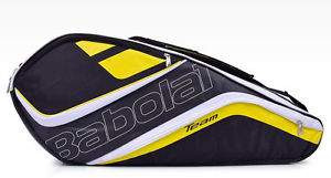 BABOLAT RH X6 Team Line Badminton Tennis Bag Sports Racket Yellow/Black NWT