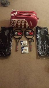 Roger Federer Racket & Bag Package