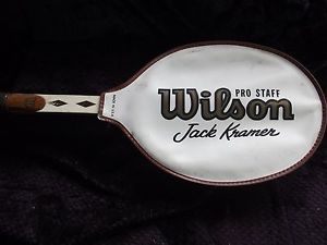 Wilson Jack Kramer PRO STAFF wood racket excellent condition w cover 43/4grip M