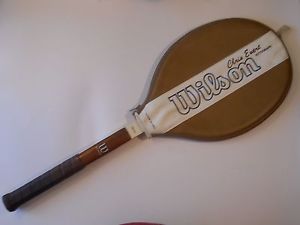 Vintage Wilson Chris Evert Autograph Edition Wooden Tennis Racket 4 1/4" Grip
