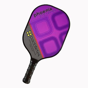 Paddletek Phoenix Pro Pickleball Paddle, Purple