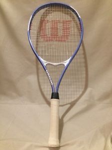 Wilson Triumph V-Matrix Oversize Tennis Racket - 4 1/4"