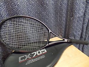 Vintage Mizuno CX-705 Late 80's early 90's Tennis Racquet 4 3/8" Grip