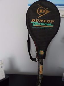 Lot of 2 Never Used Tennis Rackets - Dunlop Tactical Wilson Titanium Graphite