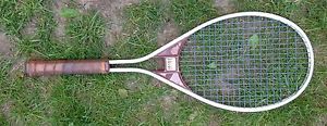 VINTAGE 1980's HEAD AMF EDGE ALUMINUM TENNIS RACKET W/COVER 