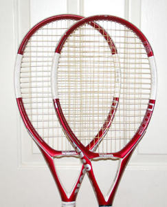TWO (2) Wilson nCode N5 Oversize tennis rackets 4 1/4
