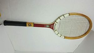 Spalding Pancho Gonzales Tournament Tennis Racket With Wooden Case