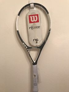 New Wilson ncode n6 n code n 6 Tennis Racket + 4 1/2